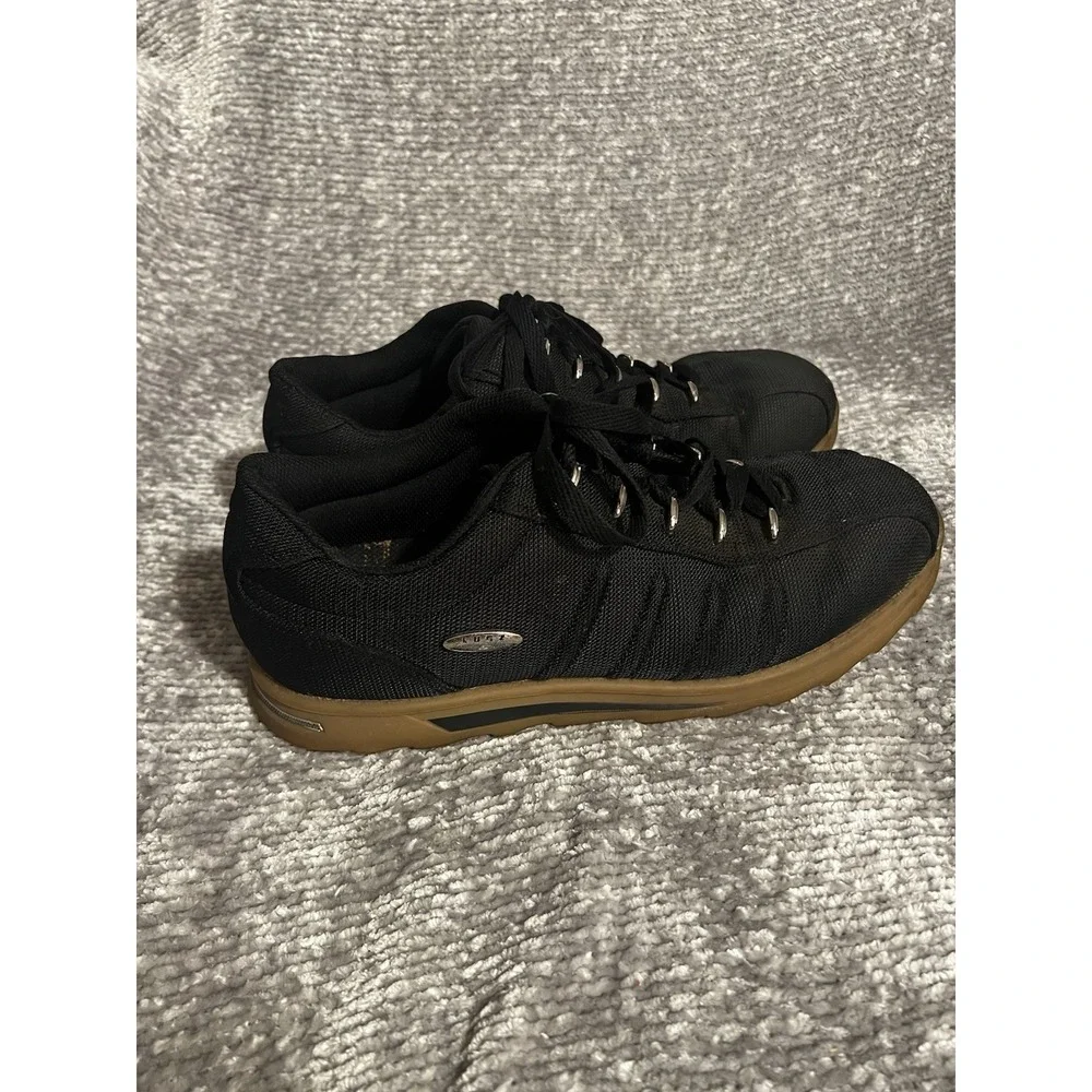 Lugz Changeover Men's 11.5 Black Gum Sole Low Top Work Utility Shoes